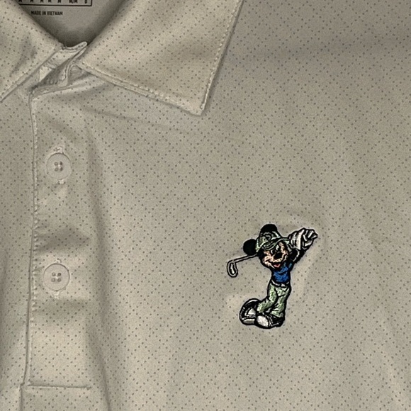 Adidas Golf Polo with Dinsey's Mickey logo - Picture 2 of 2